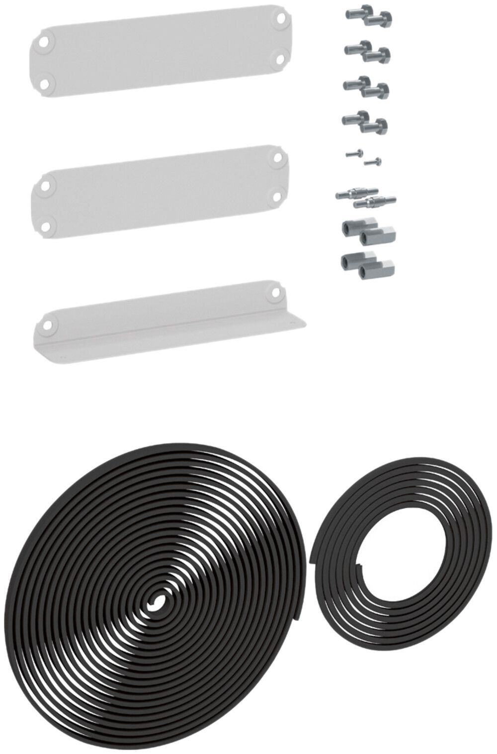 Adapter Hager univers für seitliches Anreihen von 275mm FR Schränken