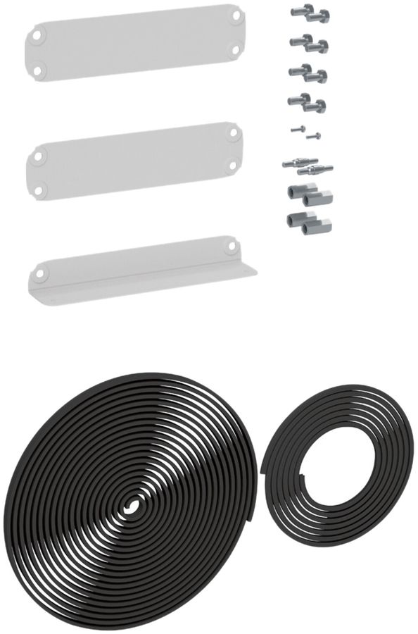 Adapter Hager univers für seitliches Anreihen von 275mm FR Schränken