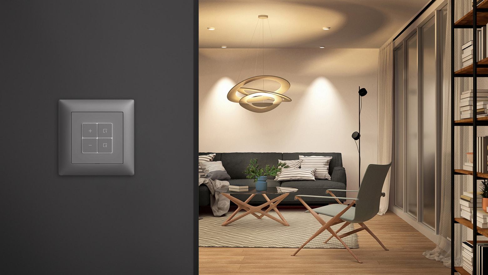 Il sistema smart Connected Home di Wiser by Feller