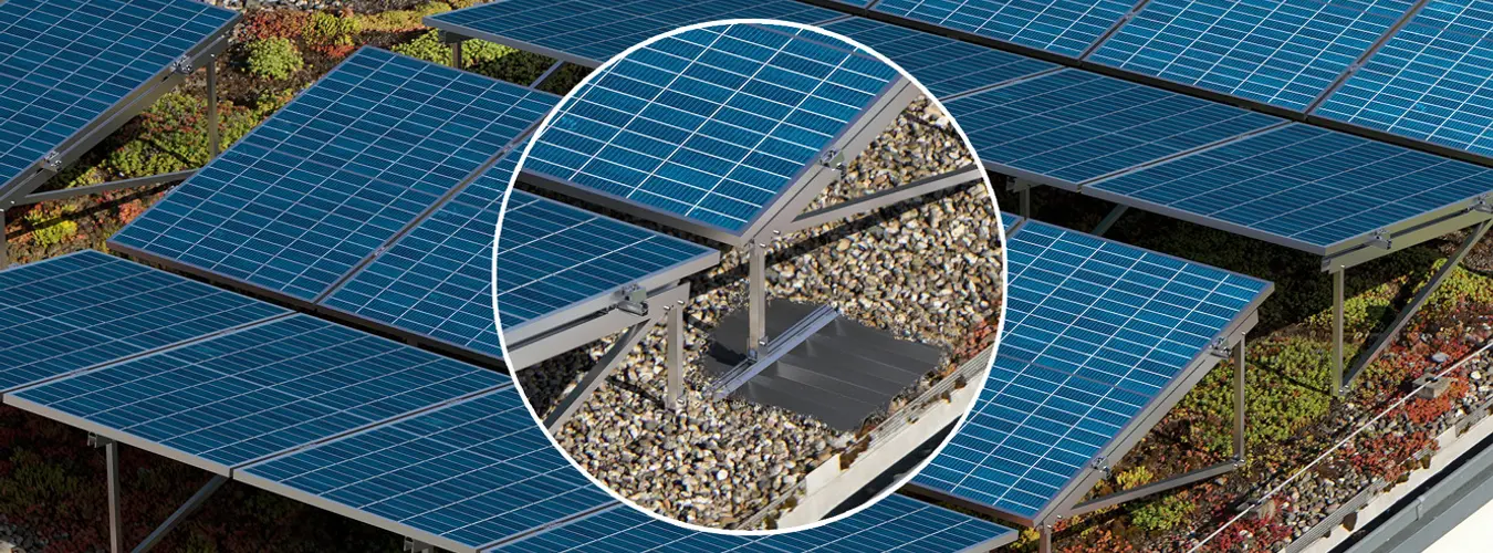 K2 GreenRoof Vento – Soluzione per tetto piano sul verde