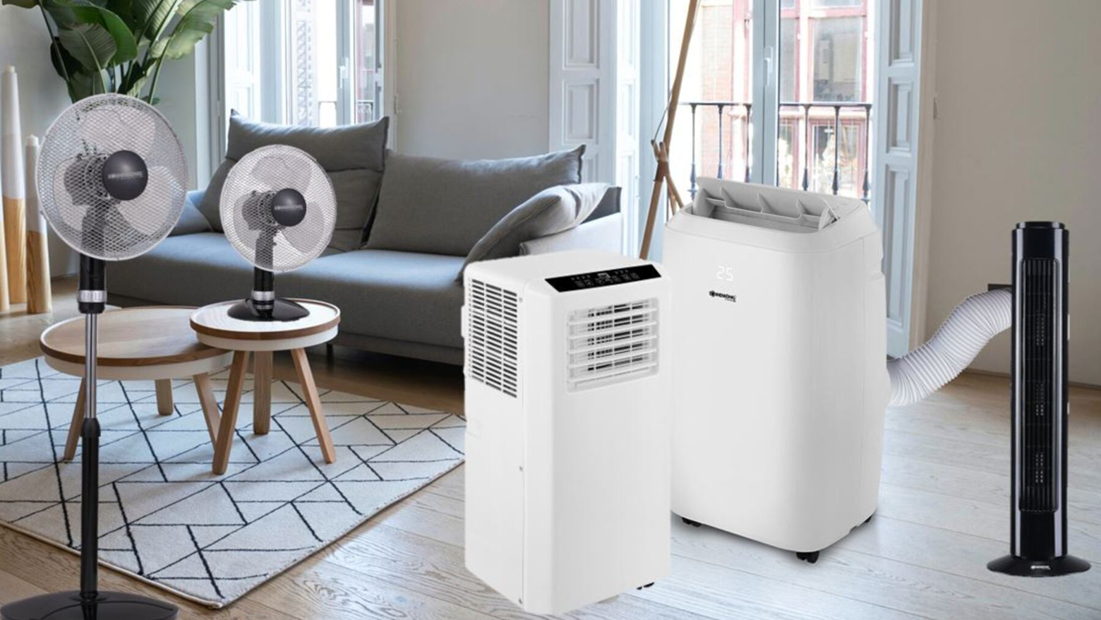 Mobile Klimaanlagen und Ventilatoren von Sonnenkönig