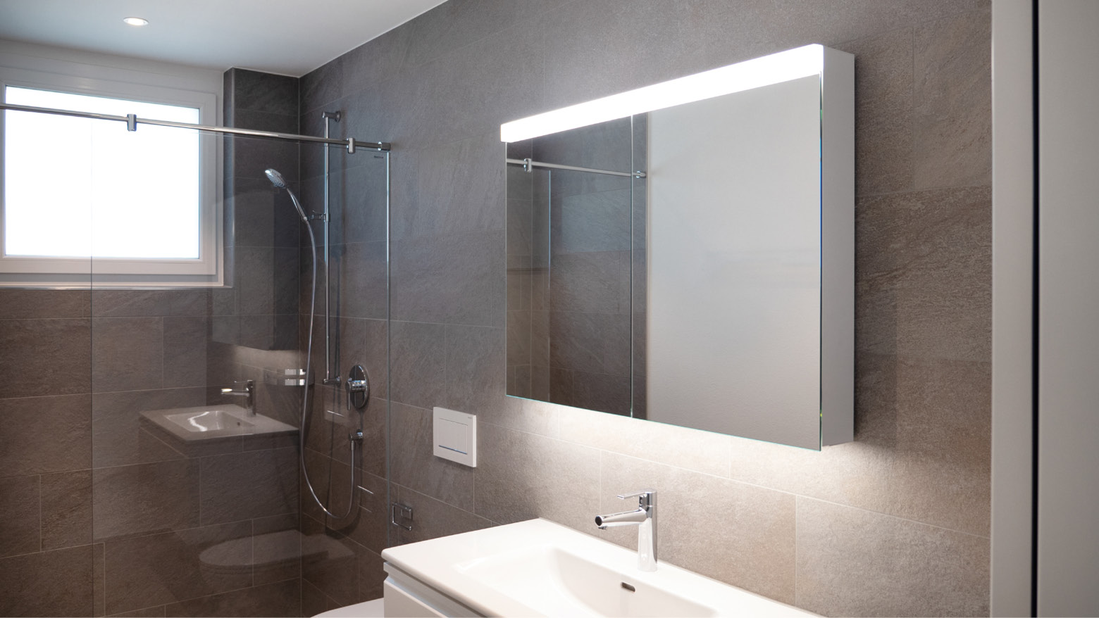 Spiegelschrank Schneider LOW plus LED