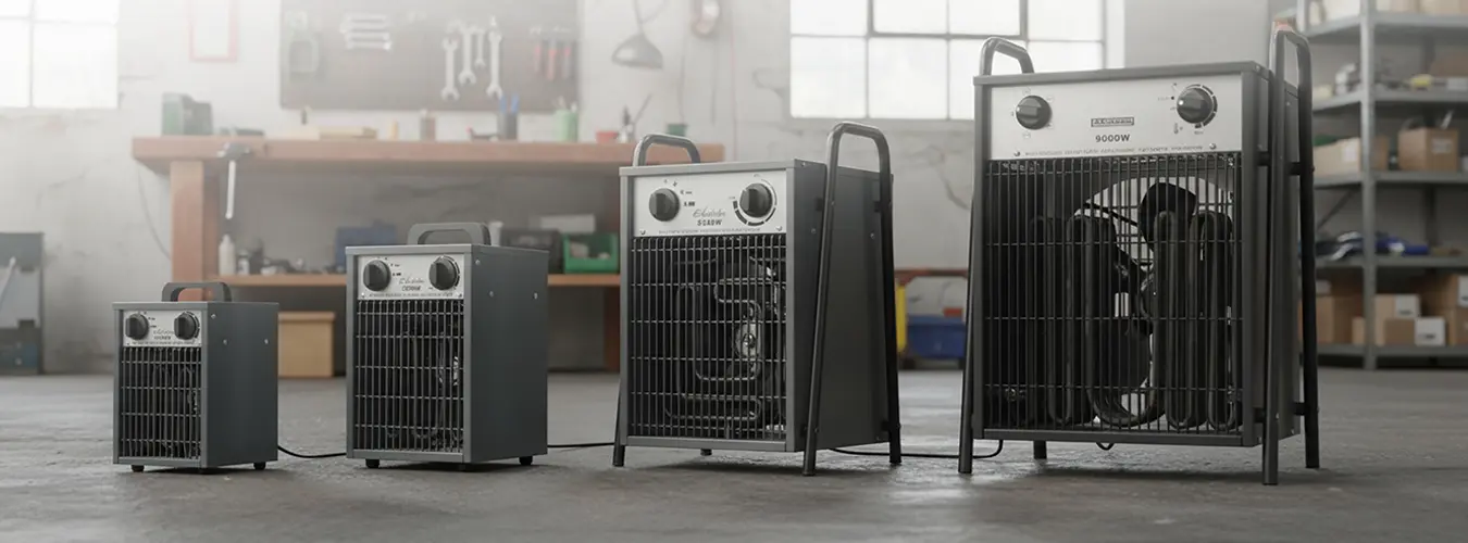 Puissants ventilateurs de chauffage Ekström pour tous les besoins