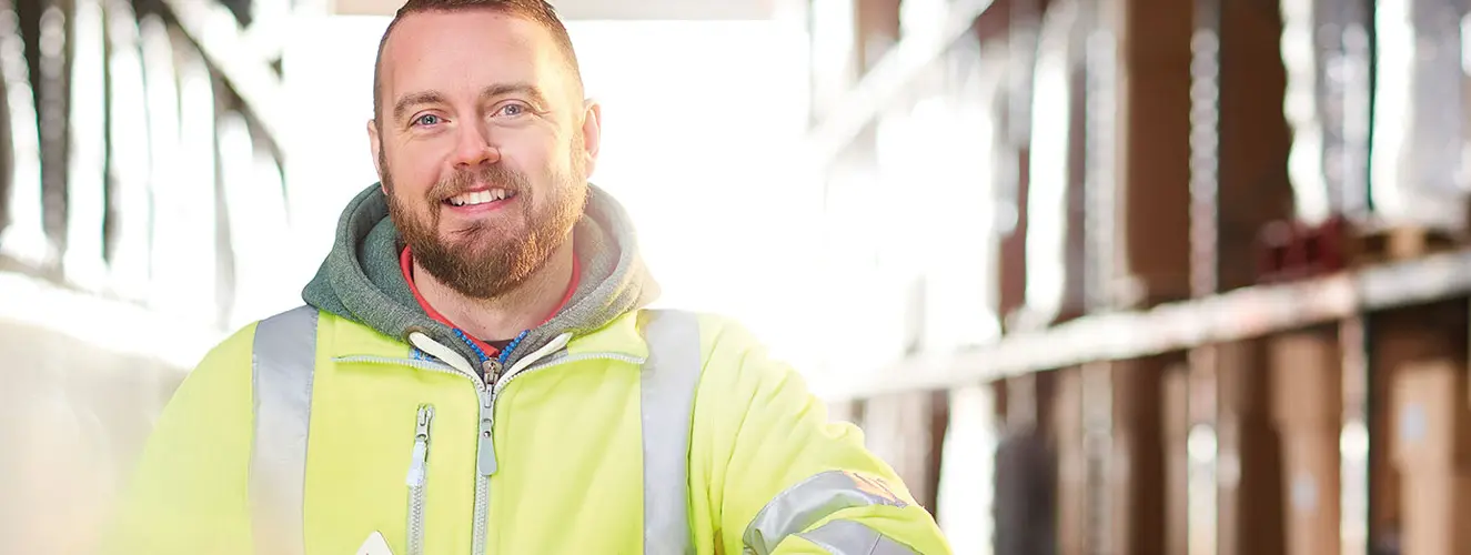  Mitarbeitenden für unseren Wareneingang