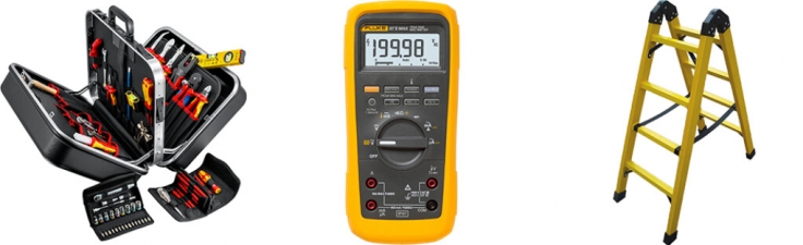 Werkzeuge, Messgeräte, Arbeitsmittel