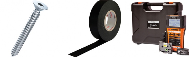 Befestigung, Isolation, Dichtung, Bezeichnung