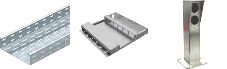 Kanäle, Bodendosen, Anschlusssäulen