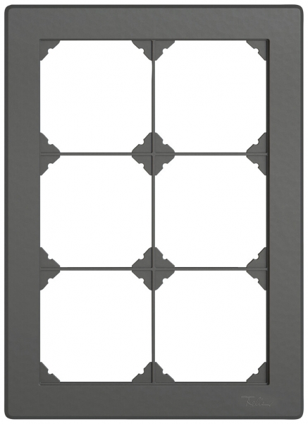 Telaio di copertura INC EDIZIO.liv SNAPFIX® 3×2/2×3 156×216mm grs 
