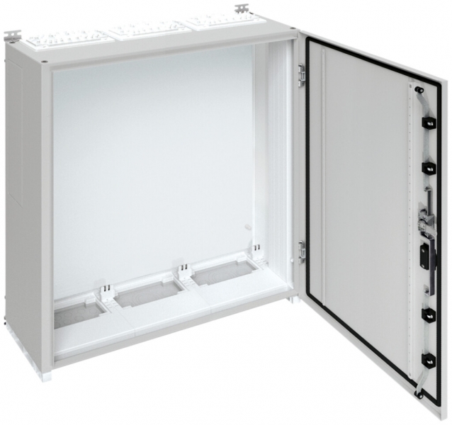 Armoire murale Hager univers porte pleine CP II IP55 950×800×275mm RAL 7035 