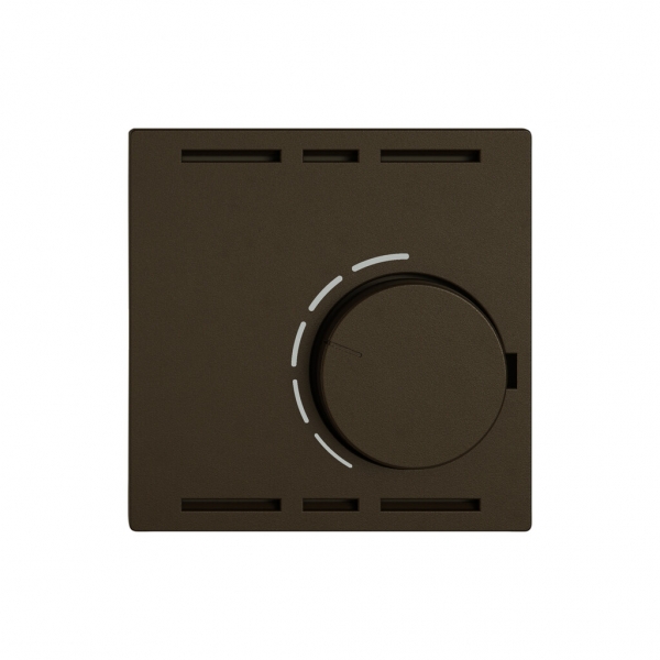 Montageset EDIZIO.liv SNAPFIX® f.Thermostat ohne Schalter br 