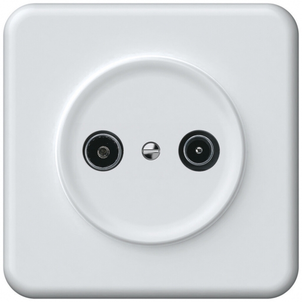 Prise antenne ENC TV-R origin prise finale 10.5dB 2.7dB blanc 