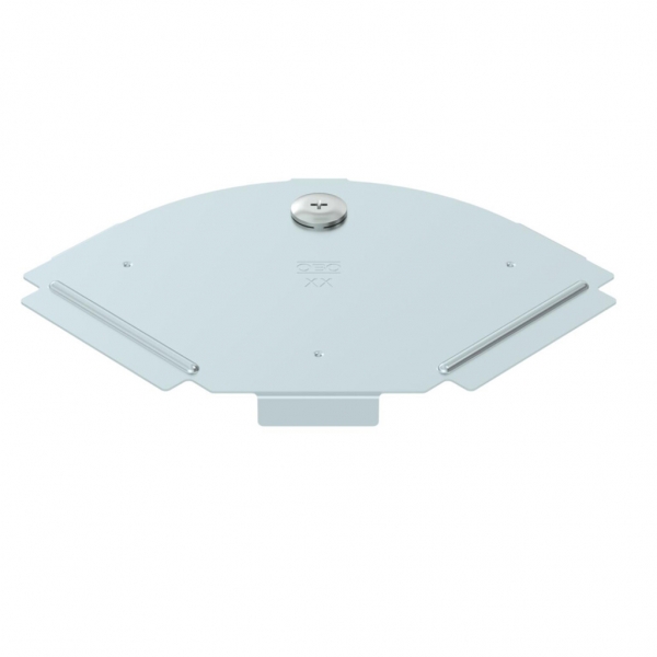 Couvercle BET RBD 90° 100×157mm acier zingué en continu zinc-aluminium 