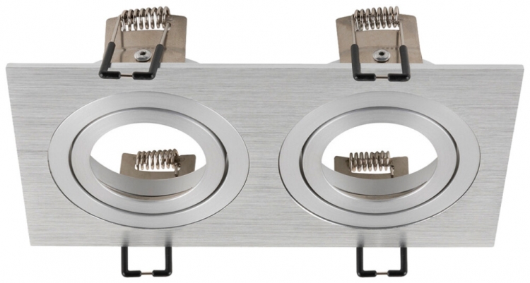 Scatola vuota SLV NEW TRIA alluminio 170×90mm alluminio 2×Spot 