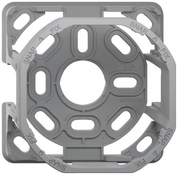 AP-Befestigungsbügel Feller SNAPFIX® für 1 Apparat 74×74×54mm 