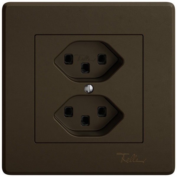 Presa INC EDIZIO.liv SNAPFIX® 2×T23 ma 
