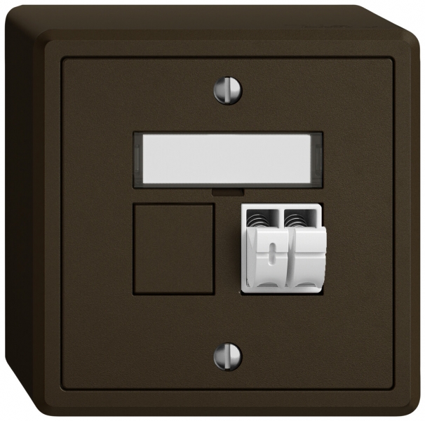 Prise audio AP EDIZIO.liv SNAPFIX® 1× br 