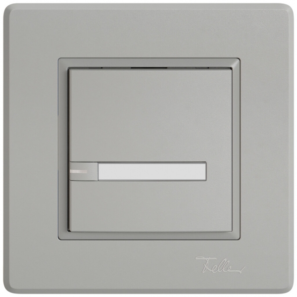 UP-KNX-Taster RGB EDIZIO.liv SNAPFIX® Temperaturfüh.RGB-LED Pap.1×T 1-Tbed.hgu 