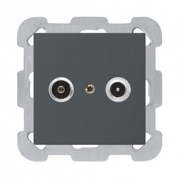 UP-Antennendose kallysto R/TV Bauart B 19dB 2GHz anthrazit 