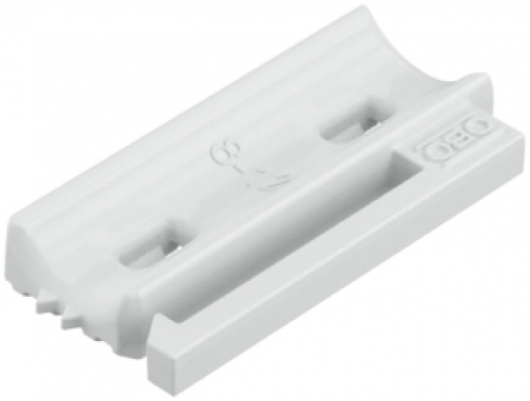 Contre-plaque Bettermann combinée avec contre-plaque double 8…12mm, PP, grc 