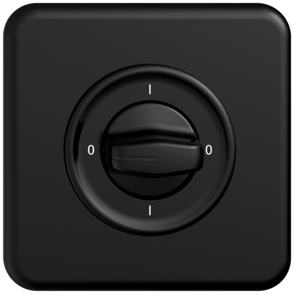Interrupteur rotatif ENC STANDARDdue SNAPFIX® manette interrupteur 0/1L no 