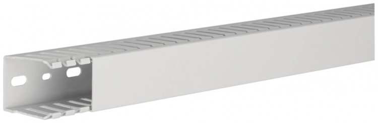 Canale di cablaggio tehalit HNG 49×37 grigio chiaro 
