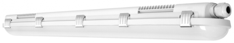 Lampada per locali umidi LED LEDVANCE DP EL 18W 2400lm 840 IP65 EM3h 1.2m grigio 