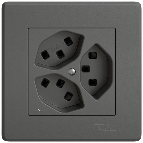 Presa INC EDIZIO.liv SNAPFIX® 3×T23 1×S grs 