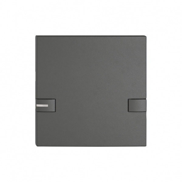 Poussoir 1/1 EDIZIO.liv KNX et UNI a.SNAPFIX® a.LED commande à 2 touches grf 