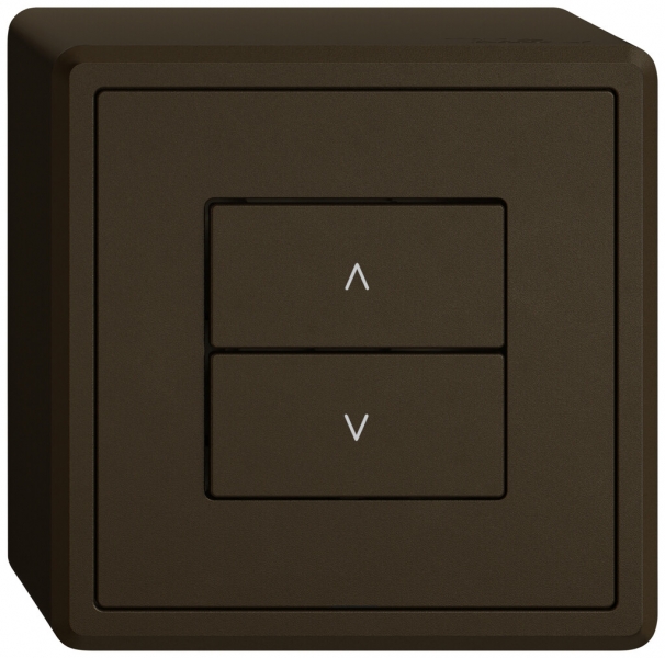 Station secondaire stores AP EDIZIO.liv Wiser SNAPFIX® 2 touches br 