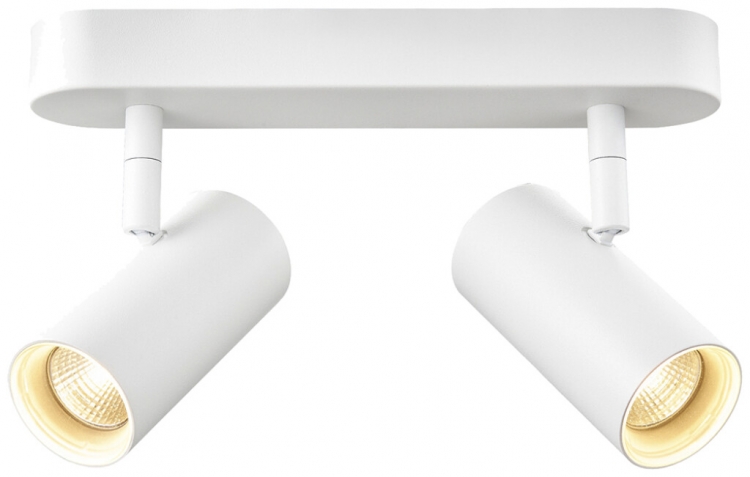 Spot LED SLV NOBLO 12W 1450lm 927 VAR 240×105×127mm blanc 2×Spot 