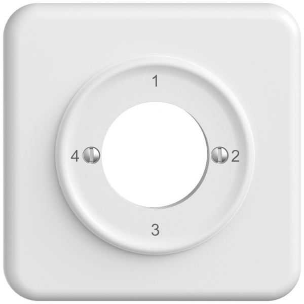 UP-Montageset STANDARDdue SNAPFIX® f.Drehschalter m.Schloss 4-1-2-3 ws 