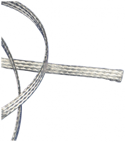 Bande Cu FTCB plate tressé 16mm², étamée 