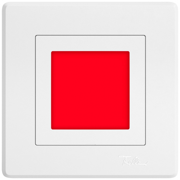Lampada LED INC EDIZIO.liv SNAPFIX® LED rosso 24V bi 