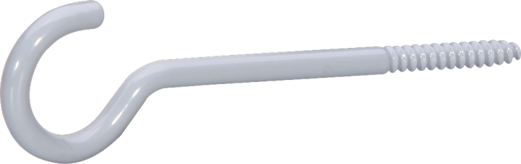 Hakenschraube AGRO Ø20mm für Holz Ø3.5×100mm isoliert gelb 