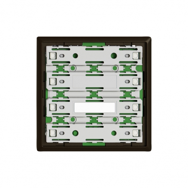 Unità funzionale KNX RGB EDIZIO.liv SNAPFIX® c.LED s.tasti sensore 1…8 tasti ma 
