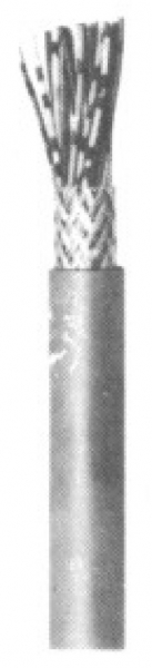 Cavo di comando LiYCY DIN 4×0.25mm² grigio Una lunghezza