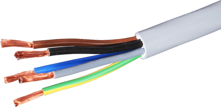 Cavo FG16M16-flex, 5×6mm² 3LNPE senza alogeni gr Cca Una lunghezza