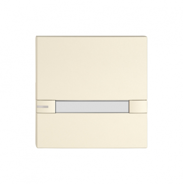 Pulsante 1/1 EDIZIO.liv SNAPFIX® p.KNX&UNI c.LED c.targ.comando 2 tasti cr 