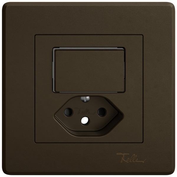 Kit di montaggio INC EDIZIO.liv SNAPFIX® combi.T13 1 tasto lent.lat.shutter ma 