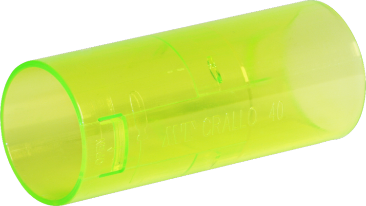 Manchon de jonction MT Crallo M40 jaune transparent 