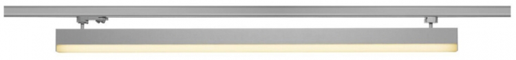 Luminaire LED SLV SIGHT TRACK 37W 3000lm 3000/4000K 3 phases gris 