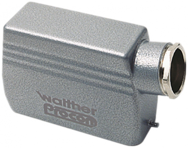 Boîtier de fiche Walther PROCON T708716, filetage 1×M25, H=72mm, Al 