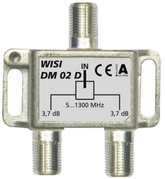 Ripartitore F WISI DM02D 2 volte 3.7dB 5…1300MHz 
