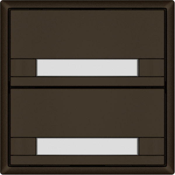 Pulsante universale EDIZIO.liv UNI SNAPFIX® 12…48V s.LED 2× targ.ma 