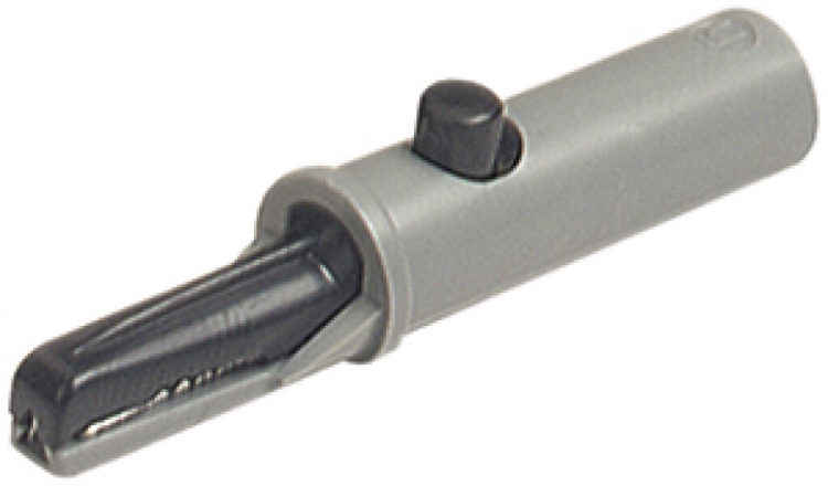 Abgreifklemme AK 10 4mm System, isoliert, schwarz 