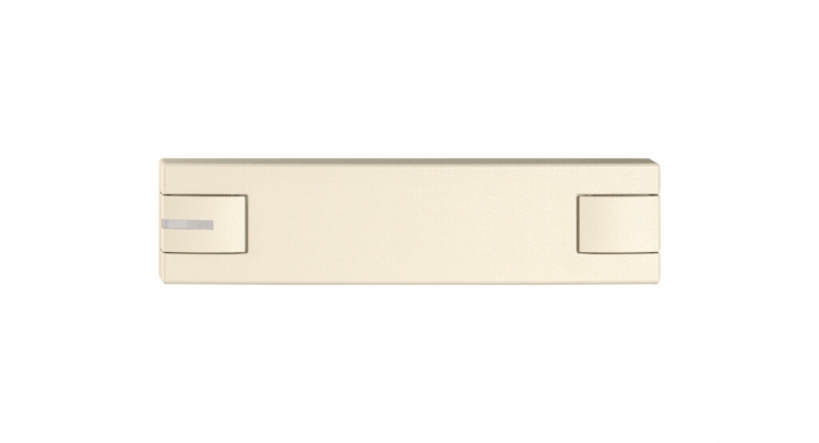 Taste 1/4 EDIZIO.liv SNAPFIX® f.KNX-&UNI m.LED 2-Tastenbed.cr 