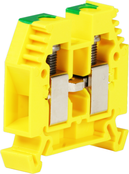 Morsetto di passaggio componibile WZ 6…16mm² 76A 1000V vite 2×1 DIN 35mm ve-gi 