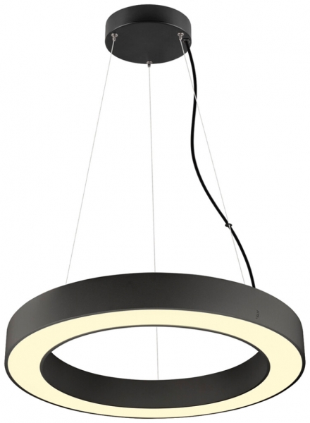 Lampada sospesa LED SLV MEDO RING 60 26W 3750lm 930/940 DALI Ø600mm nero 