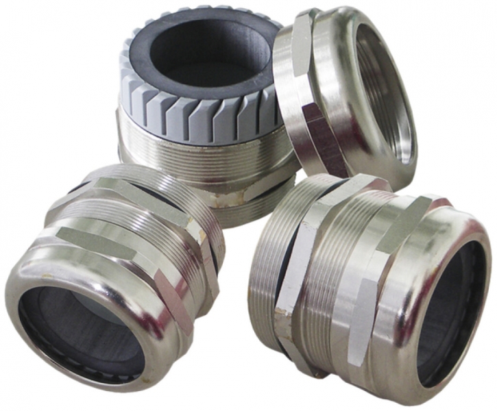 Pressacavo PLICA-TEC, M25 per cavo Ø8…16mm 15mm ottone nichelato IP68 