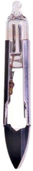 Lampe néon téléphone T5,5 220V 1.5mA transparent 